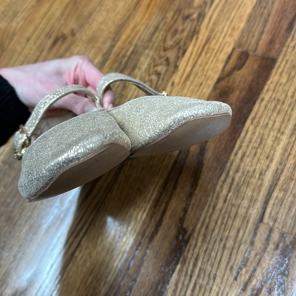 Sam Edelman Michaela Mary Jane Flats Gold Leaf - Picture 8 of 11